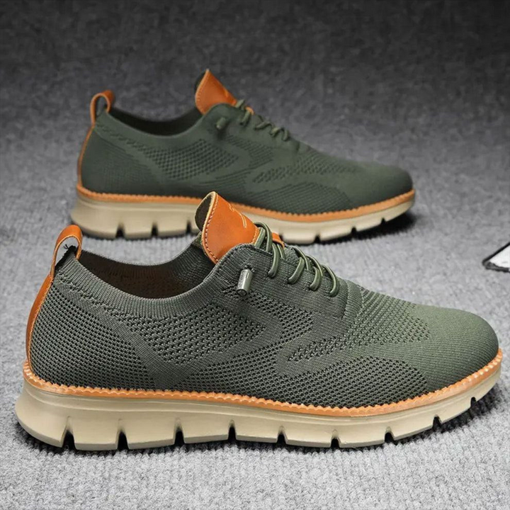 Atmungsaktive Herren Sneaker, leicht & komfortabel; moderne Schnürschuhe für Frühling und Sommer.