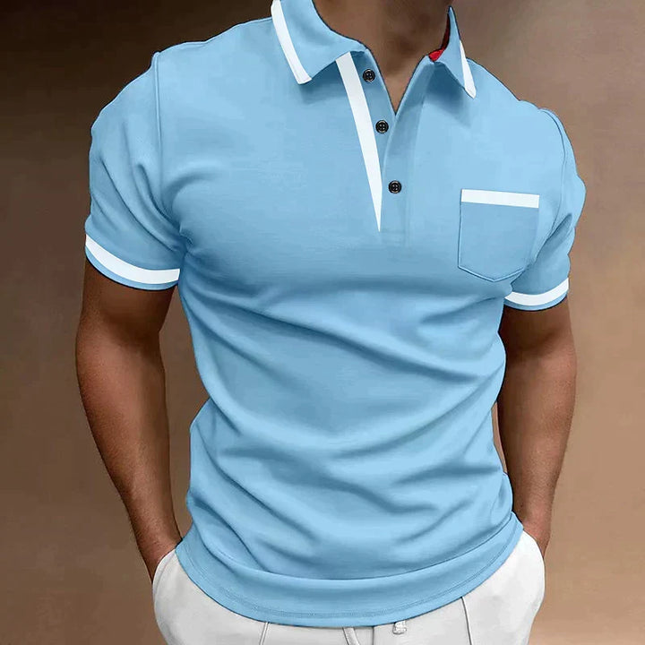 Hochwertiges Herren Poloshirt, klassisch & komfortabel, auch in Übergrößen erhältlich. Ideale Alltagskleidung.