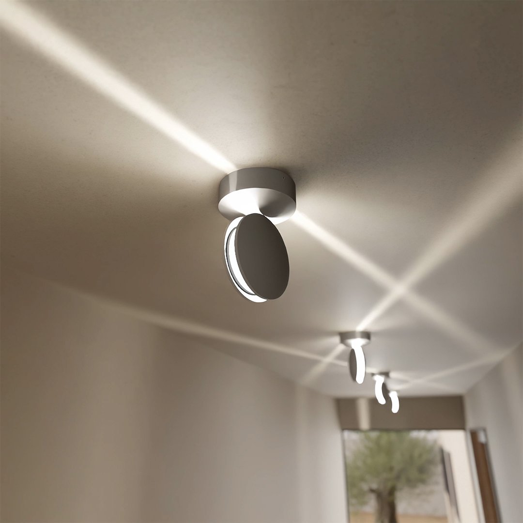 Eleganter 360° LED Projektor Spotlight HaloGlow für stilvolle Innenbeleuchtung und vielseitige Dekoration.