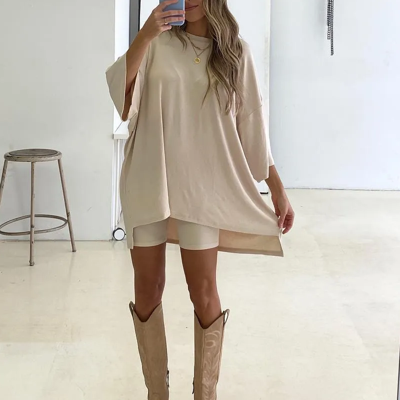 Damen Loungewear Fenja. Zweiteiliges, bequemes Set für entspannte Abende und gemütliche Tage.